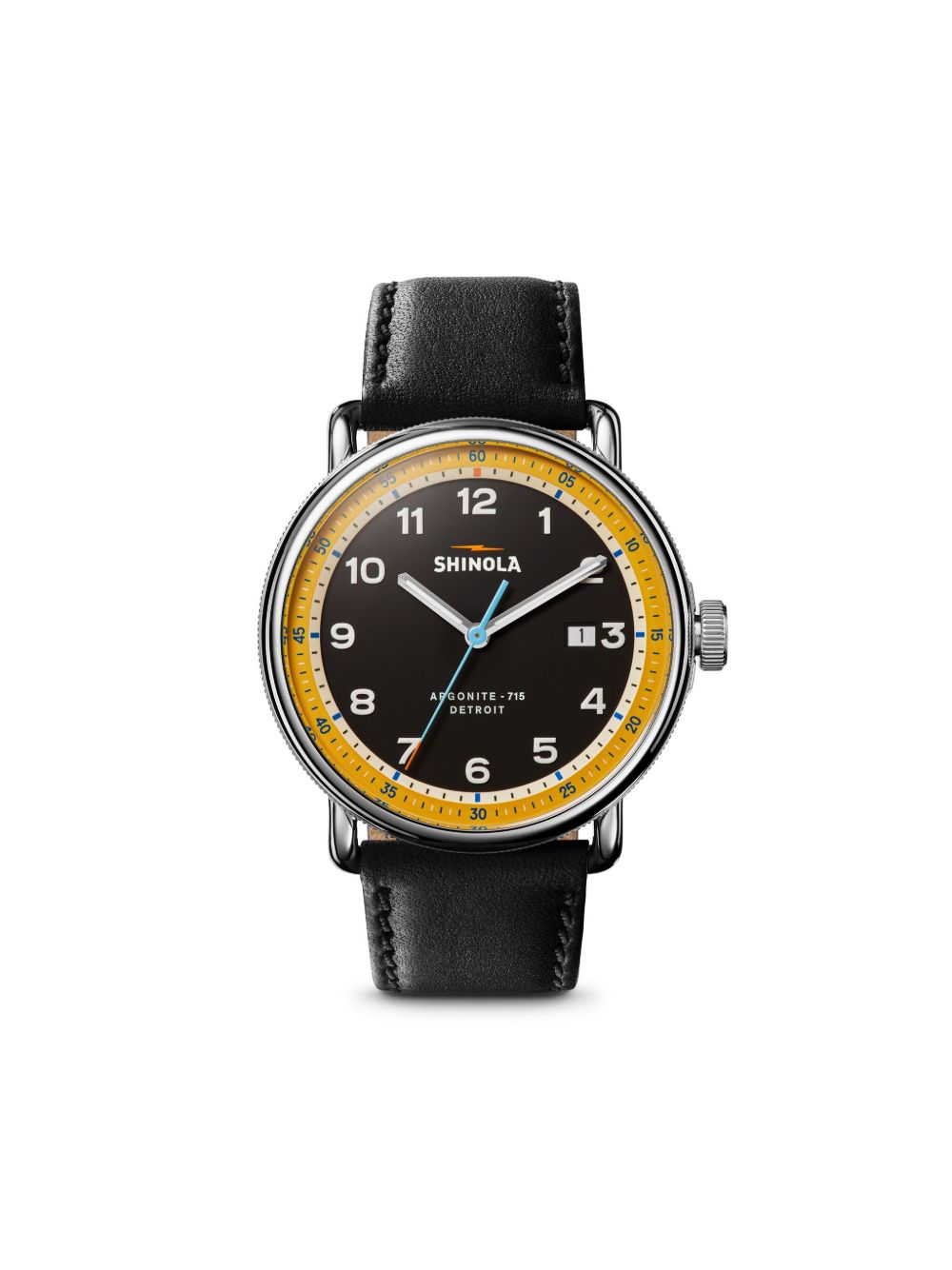 Shinola Canfield Model C56 3HD 43毫米腕表 - 黑色