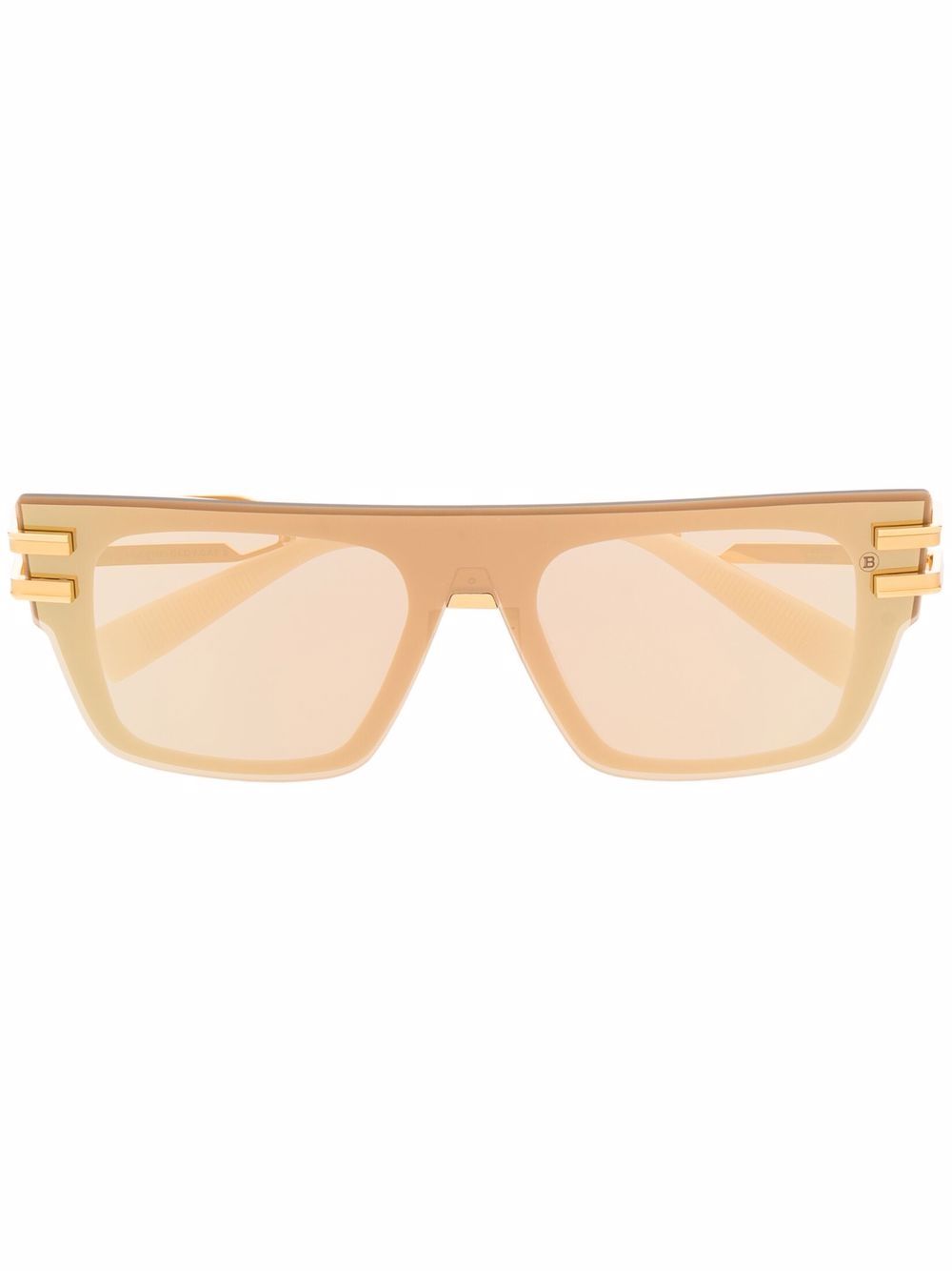 Balmain Eyewear 巴尔曼 方框太阳眼镜 - 中性色