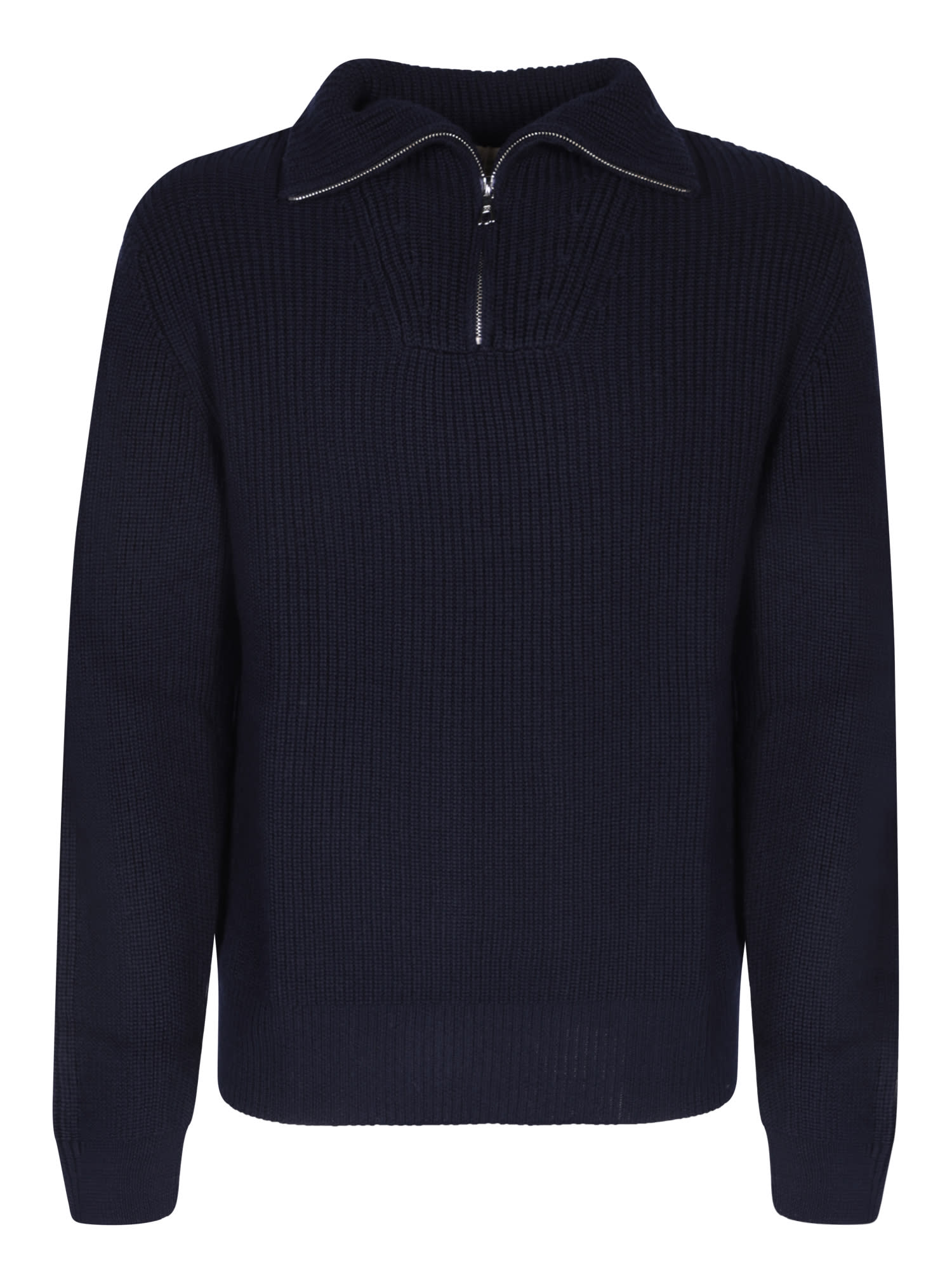 Officine Générale Tarek Blue Sweater