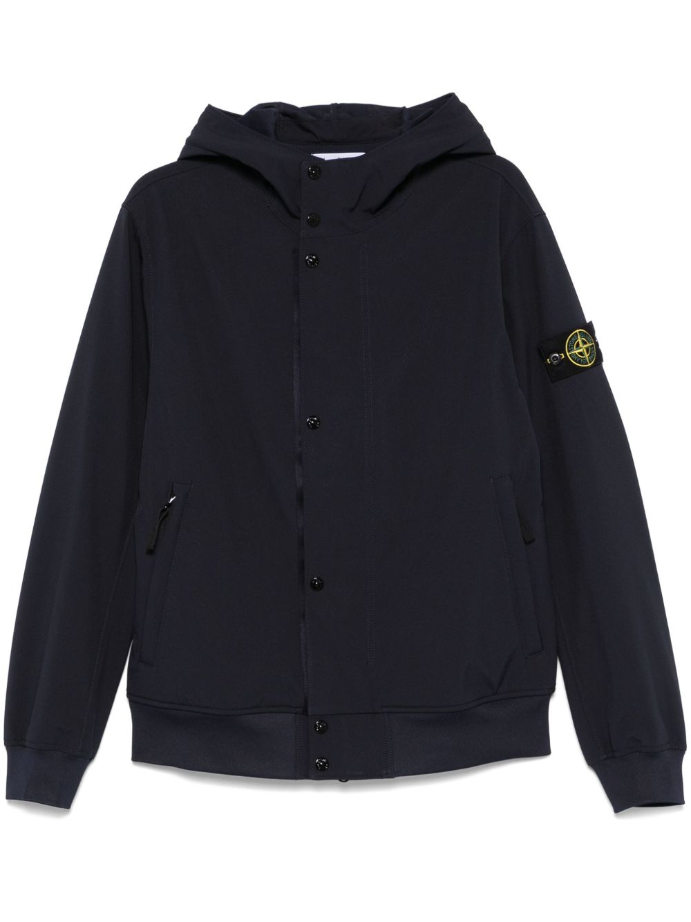 Stone Island 连帽夹克 - 蓝色