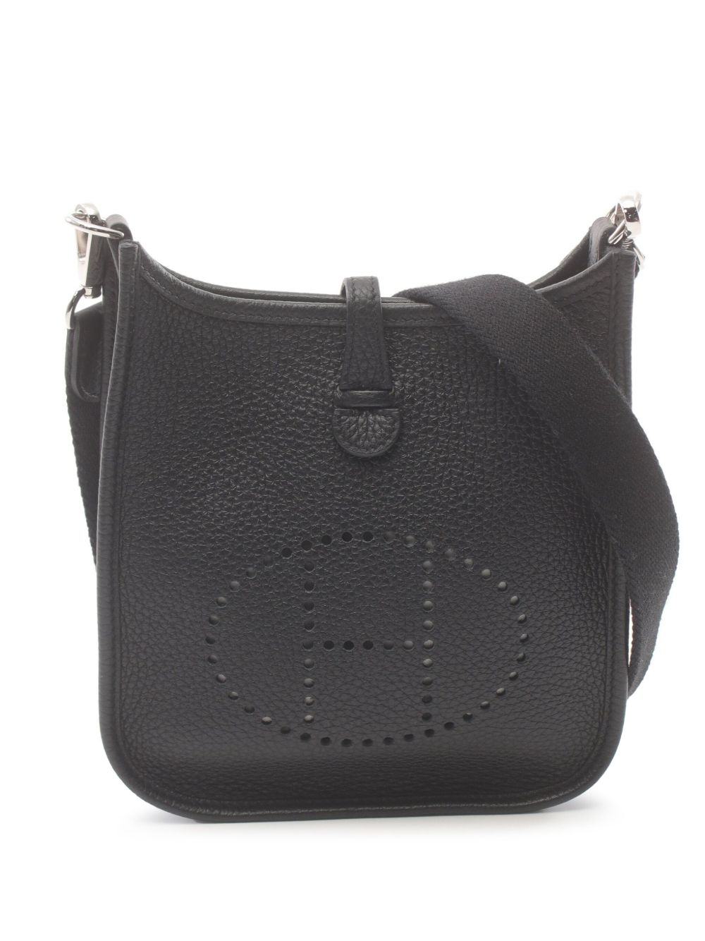 Hermès Pre-Owned Evelyne PM 单肩包（2023年典藏款） - 黑色