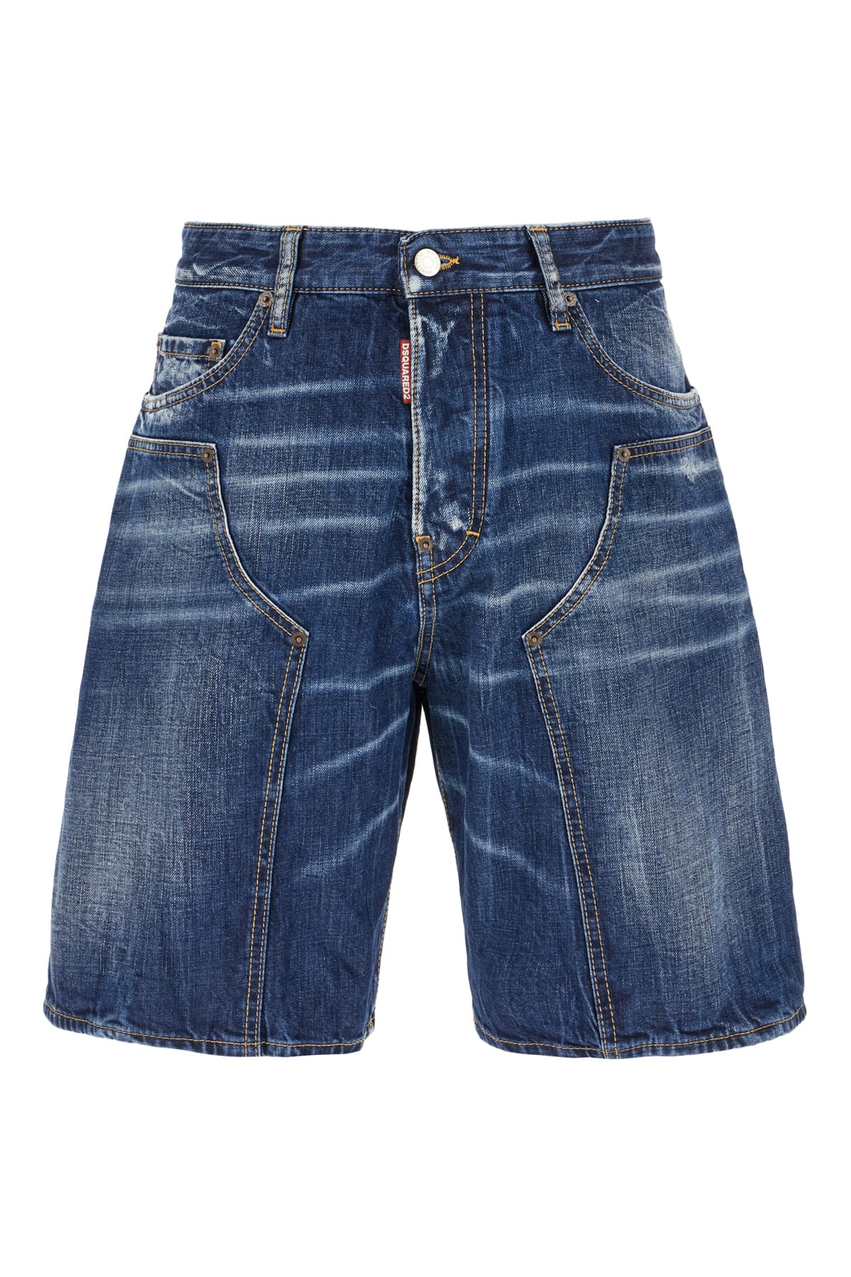 Dsquared2 Denim Carpenter Bermuda Shorts