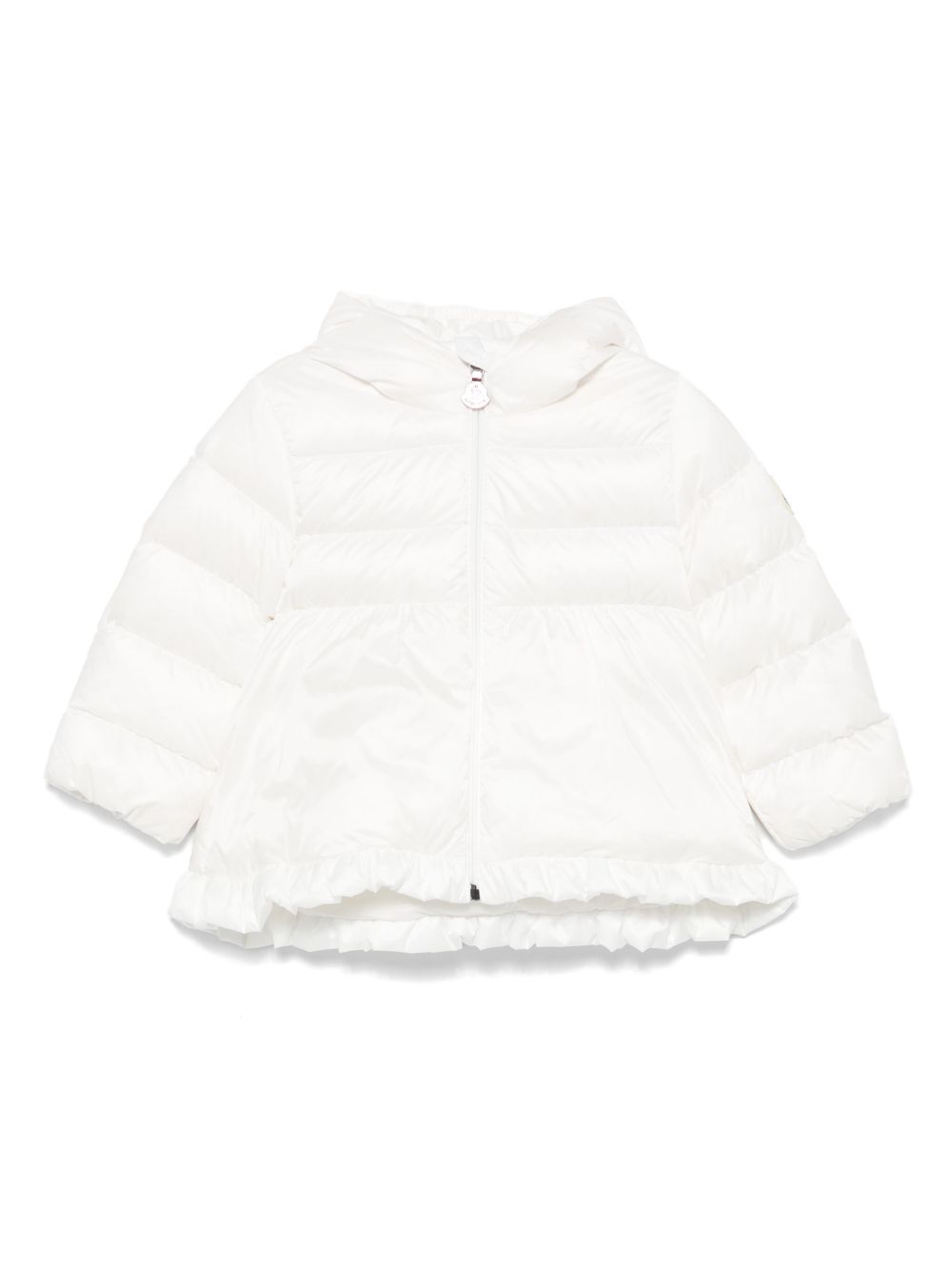 Moncler Enfant Odile 蓬松夹克 - 白色