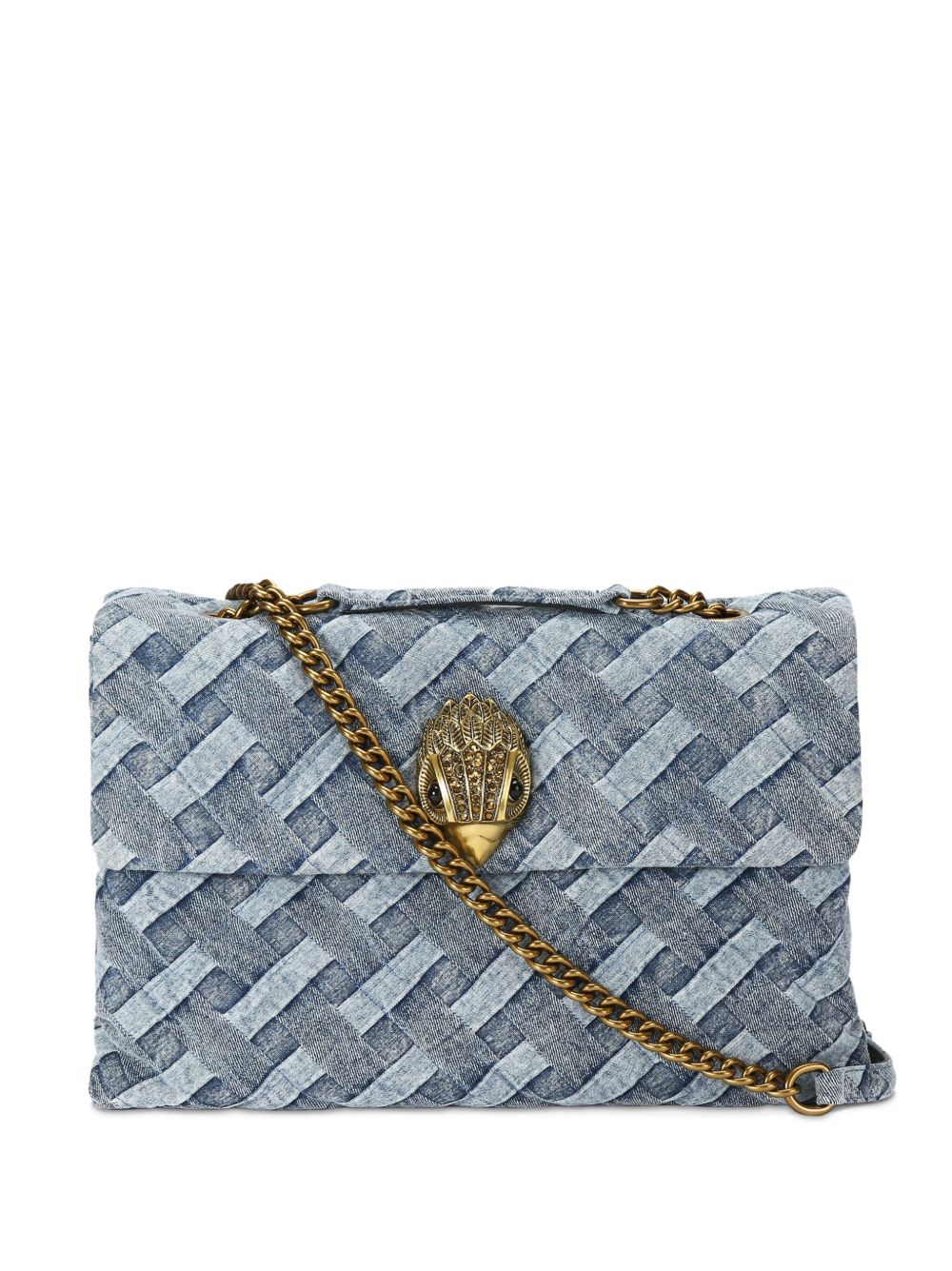 Kurt Geiger London Extra Large Kensington 单肩包 - 蓝色