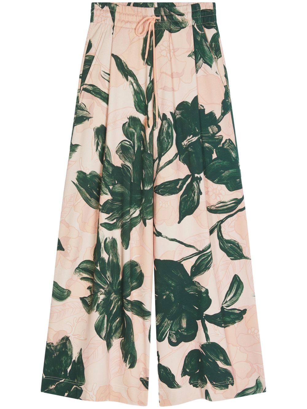 DRIES VAN NOTEN 花卉印花运动裤 - 中性色