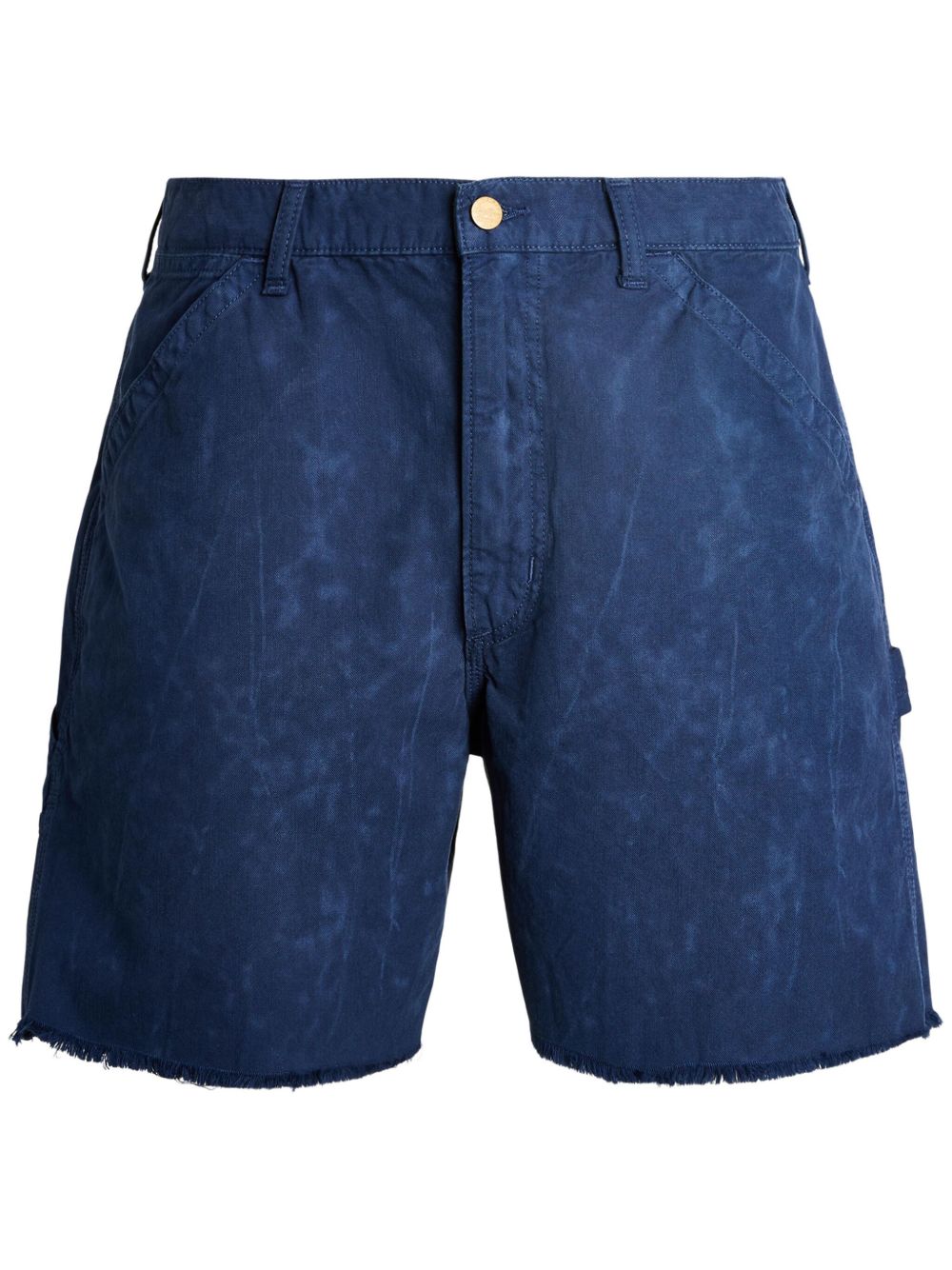 Polo Ralph Lauren 成衣染棉短裤 - 蓝色