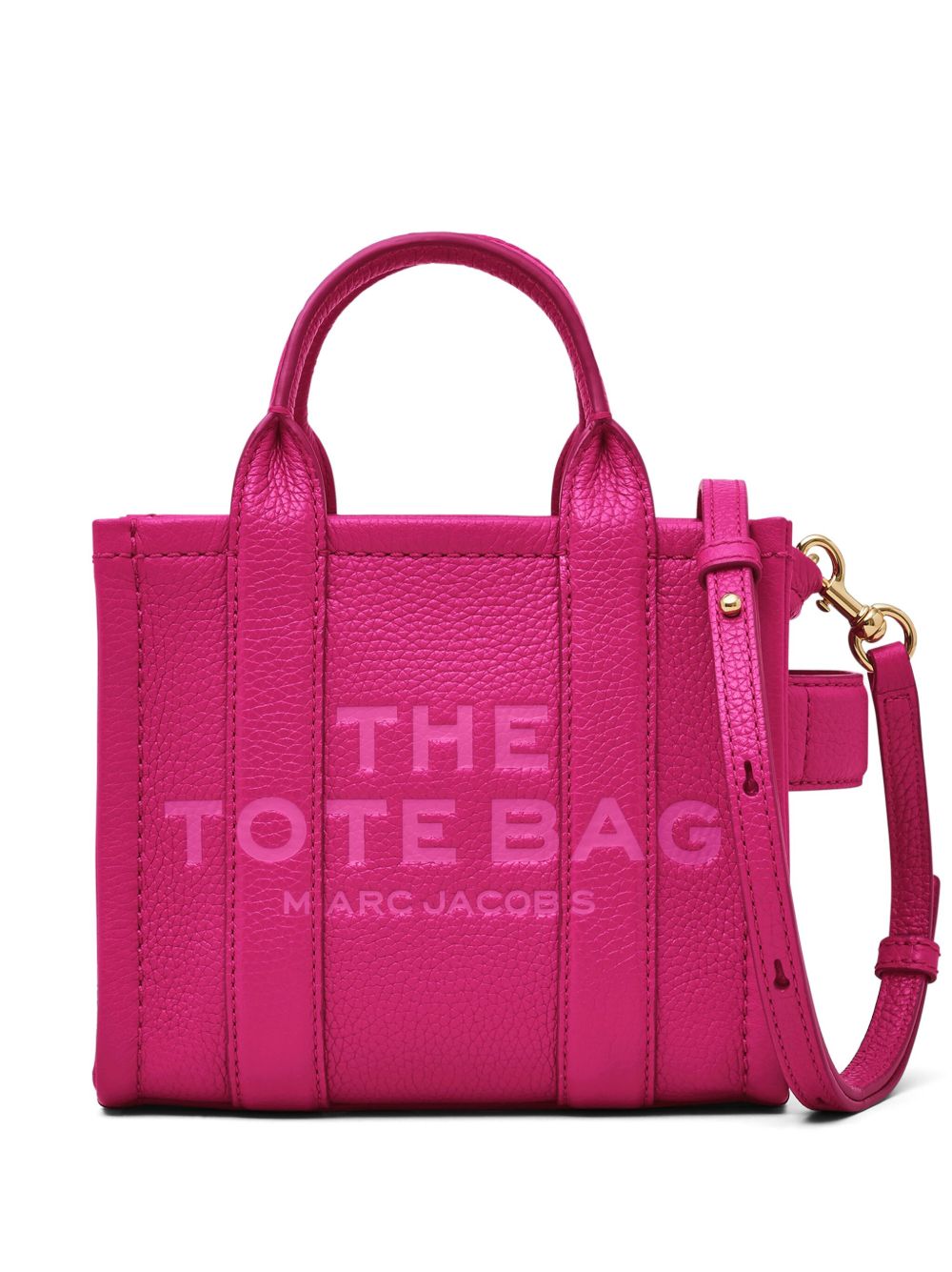 Marc Jacobs The Leather Crossbody Tote 手提包 - 粉色