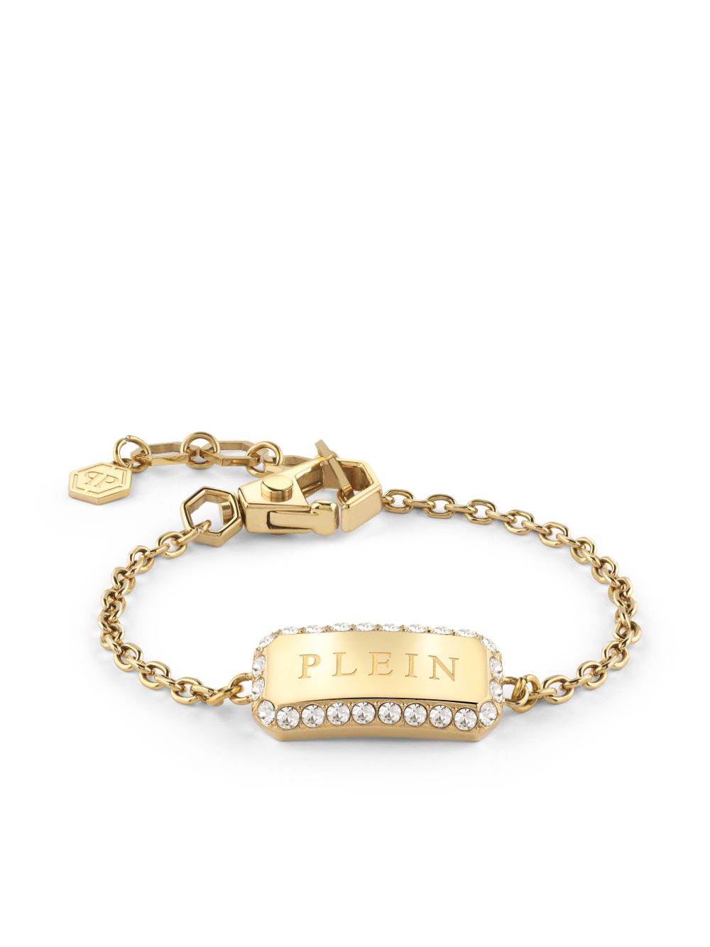 Philipp Plein Crystal 手链 - 金色