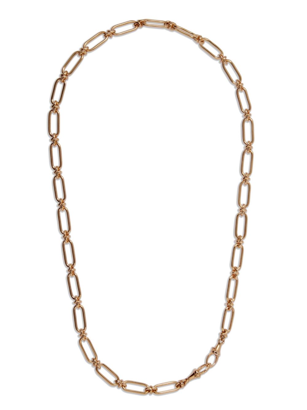 Annoushka 14K黄金 Knuckle 链式项链 - 金色