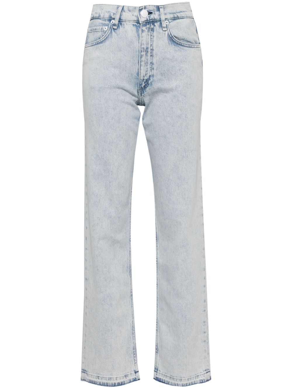 rag & bone Harlow 直筒牛仔裤 - 蓝色