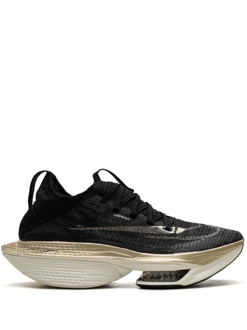 Nike Air Zoom Alphafly NEXT% 2 Black/Gold/White 运动鞋 - 黑色