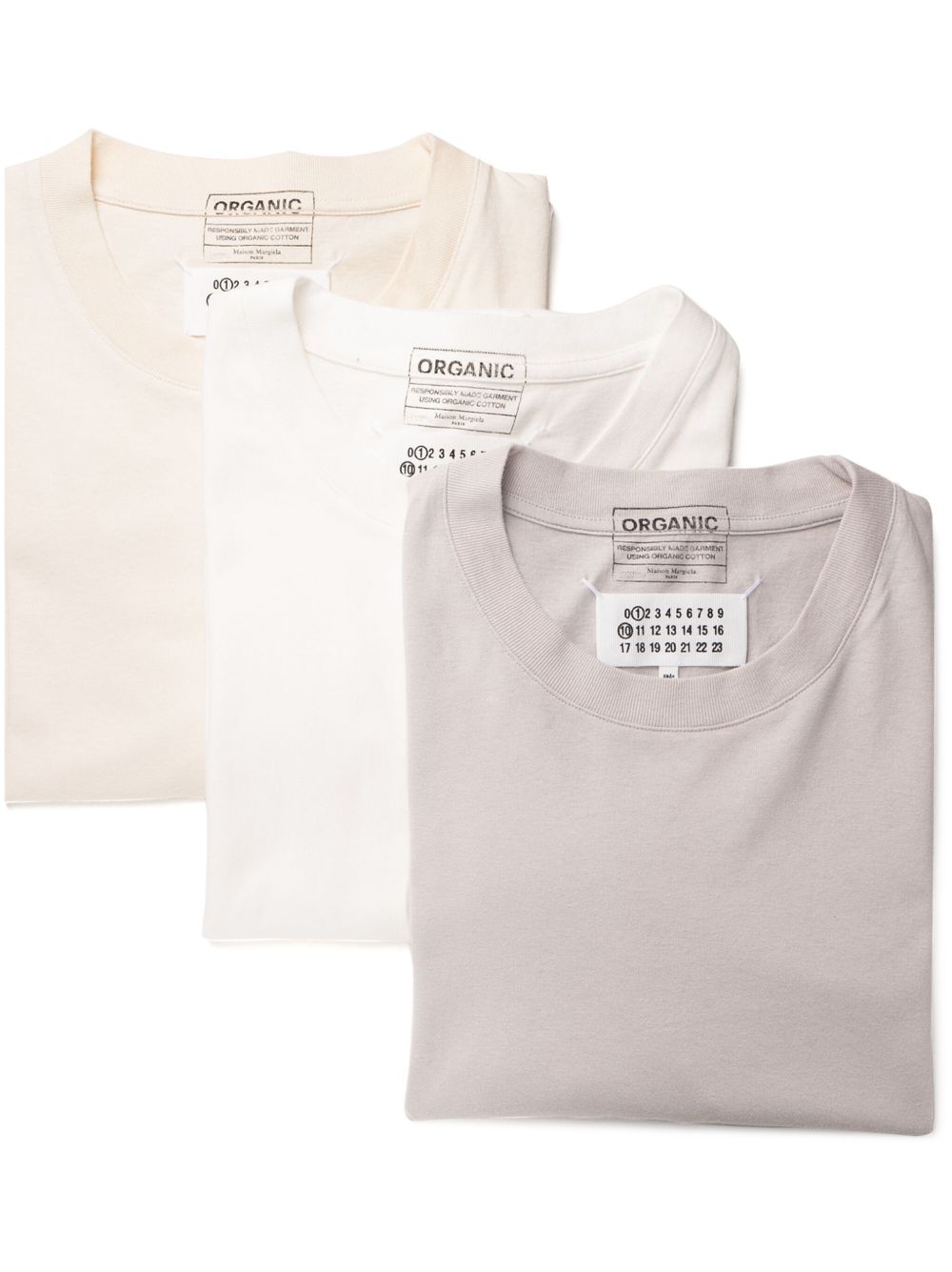 Maison Margiela 棉T恤套装 - 中性色