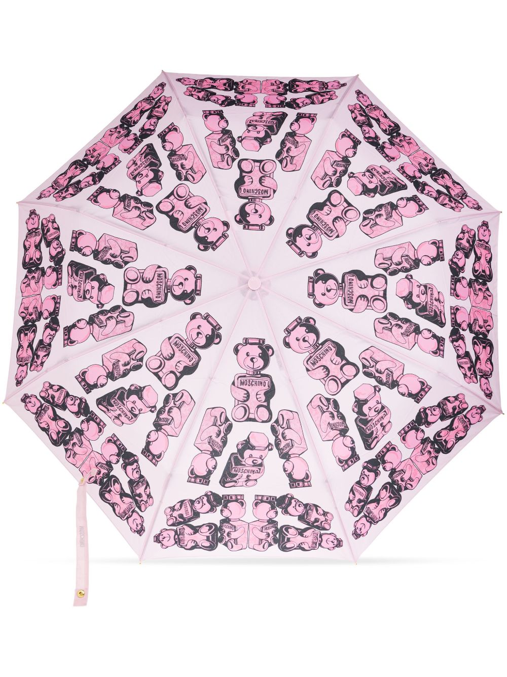 Moschino Teddy Bear-print umbrella - 粉色
