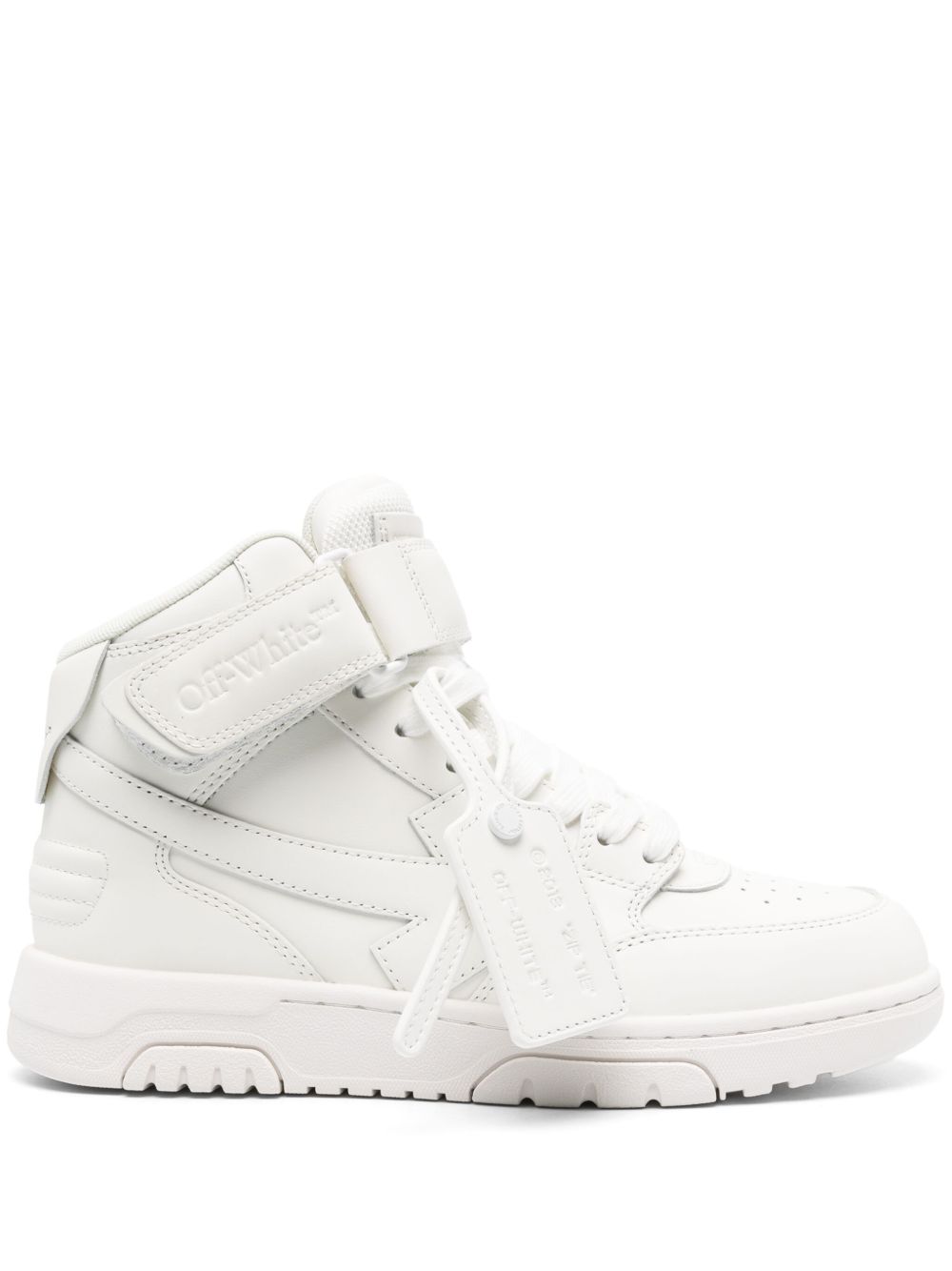 Off-White Out of Office 高帮运动鞋 - 白色