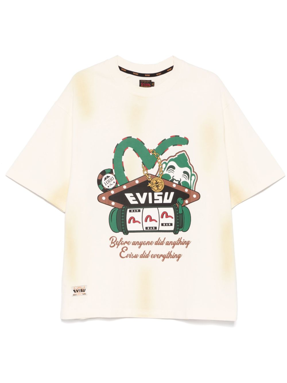 EVISU Virtual Vacation T恤 - 白色