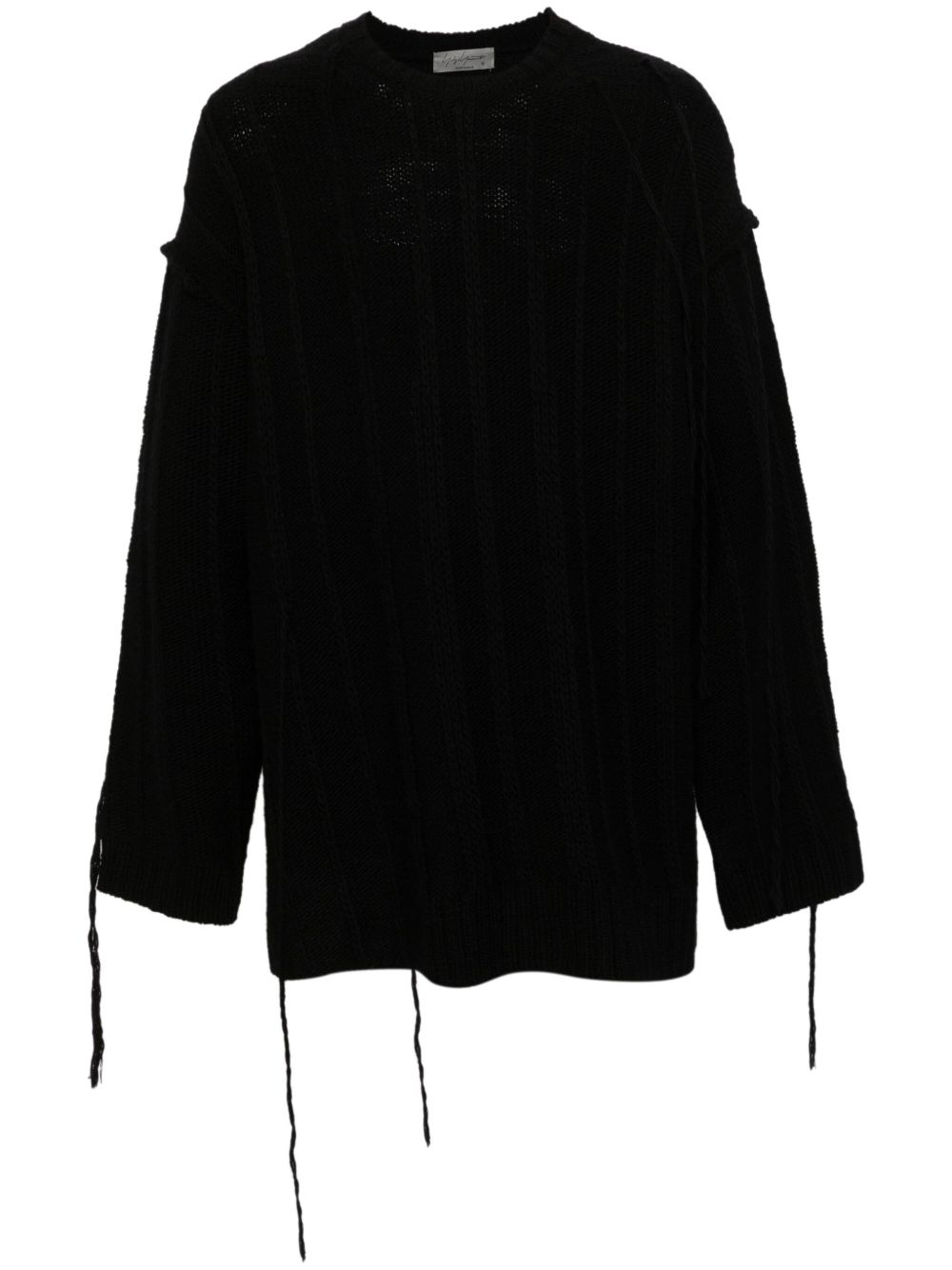 Yohji Yamamoto 羊毛毛衣 - 黑色