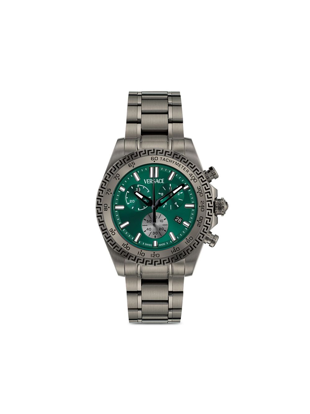 Versace Chrono X 44毫米腕表 - 绿色