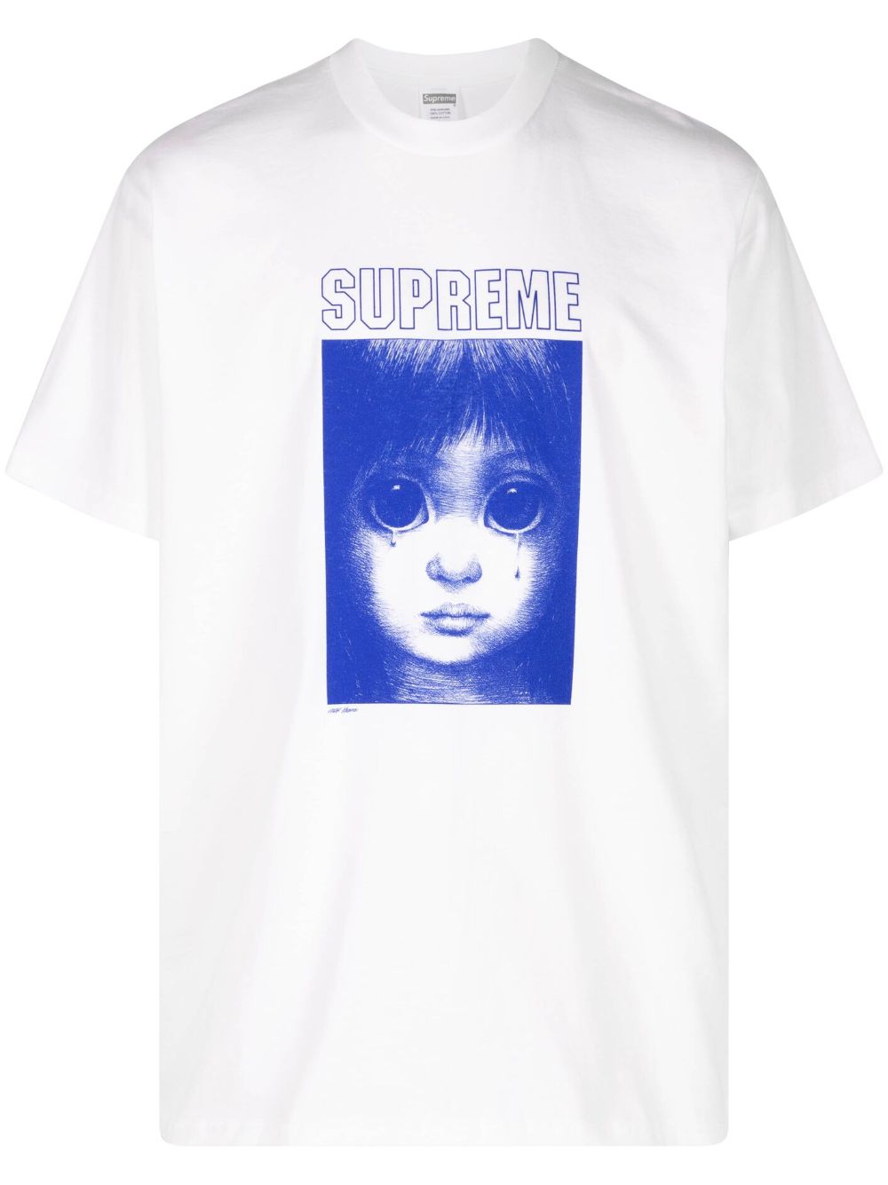Supreme x Margaret Keane Teardrop T恤 - 白色