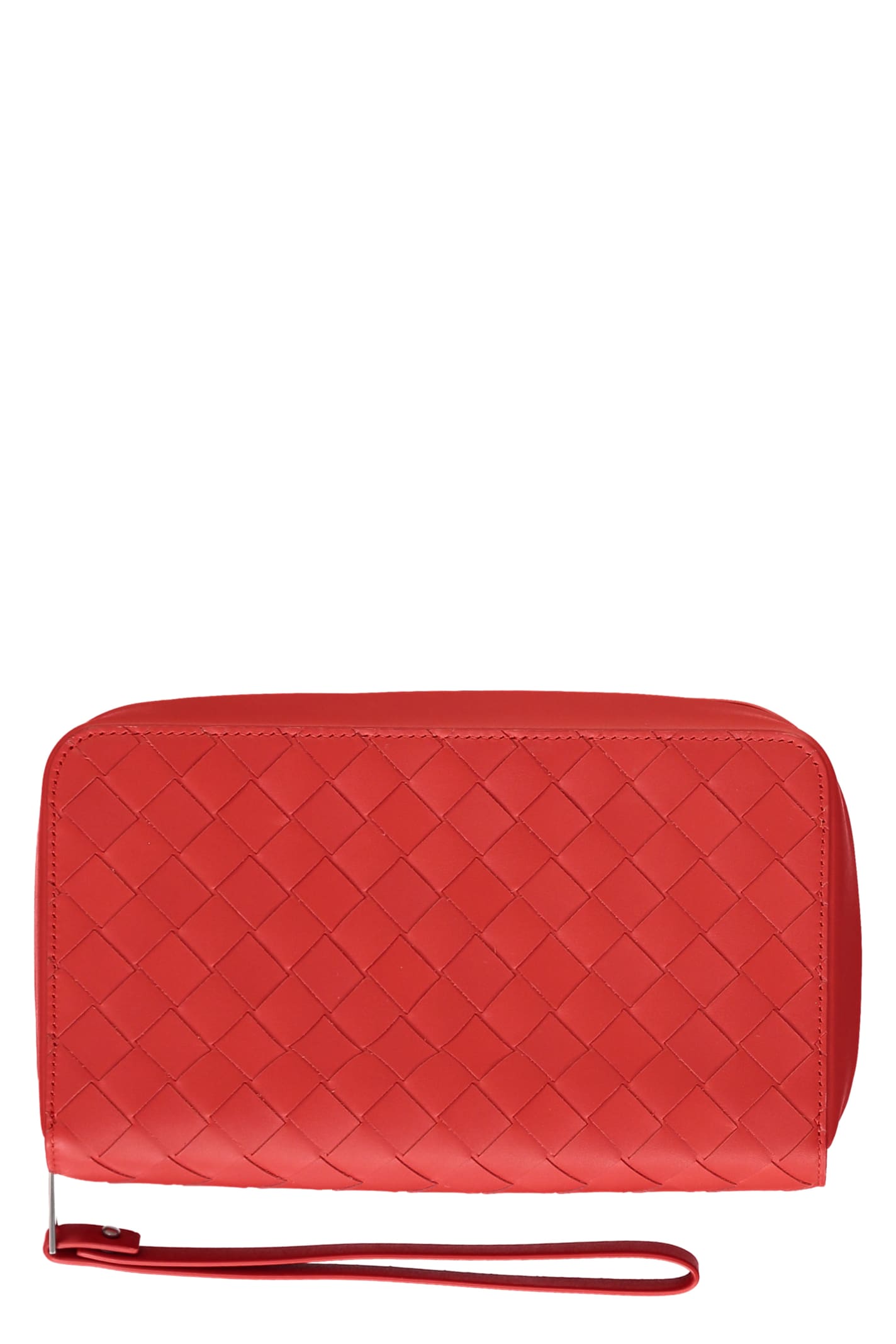Bottega Veneta 皮革拉链钱包