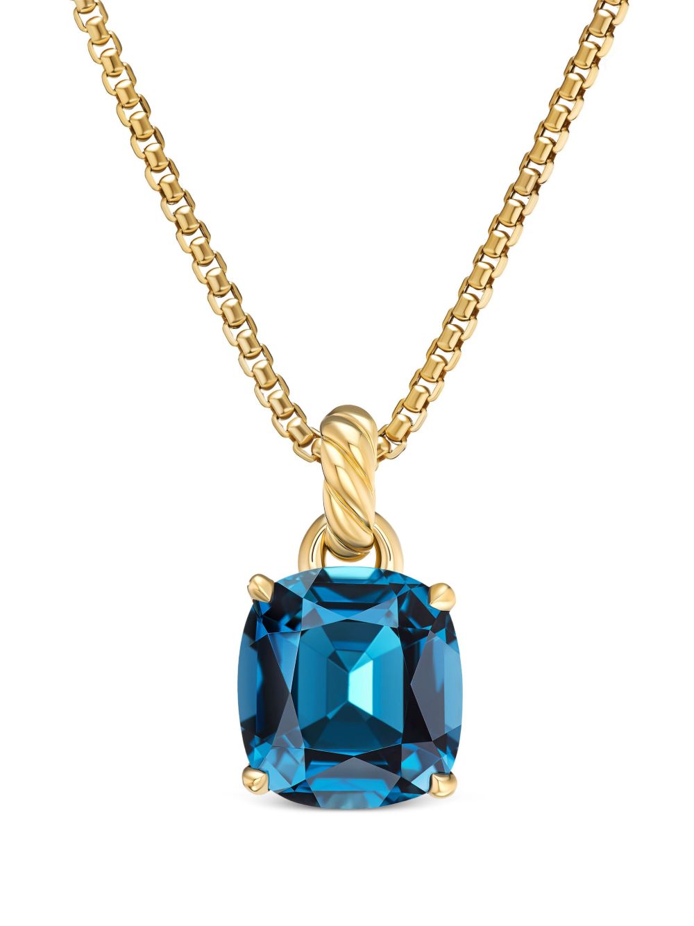 David Yurman Marbella 18K黄金黄玉吊坠 - 金色