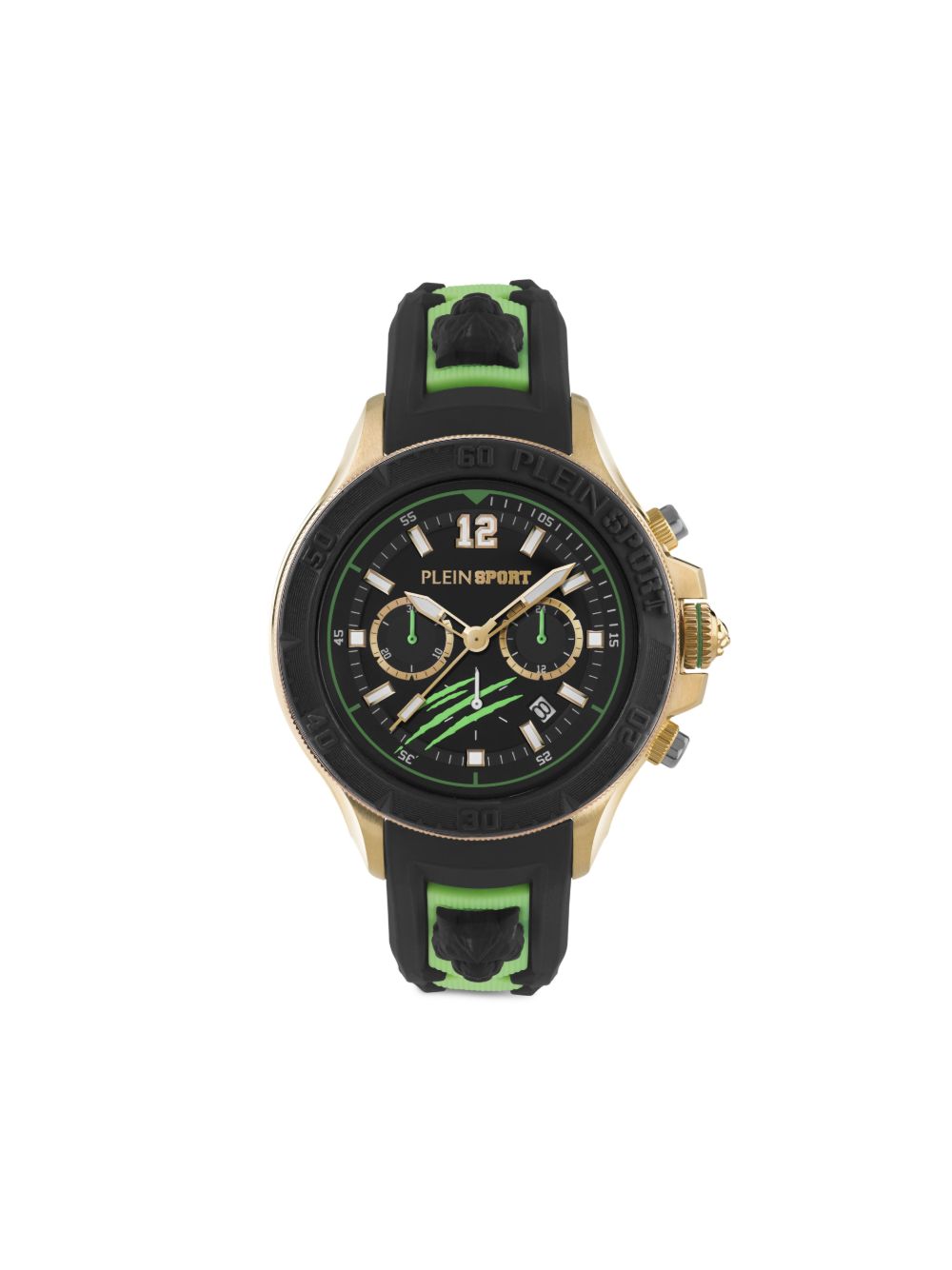 Plein Sport Warrior Tech 47.5毫米腕表 - 黑色