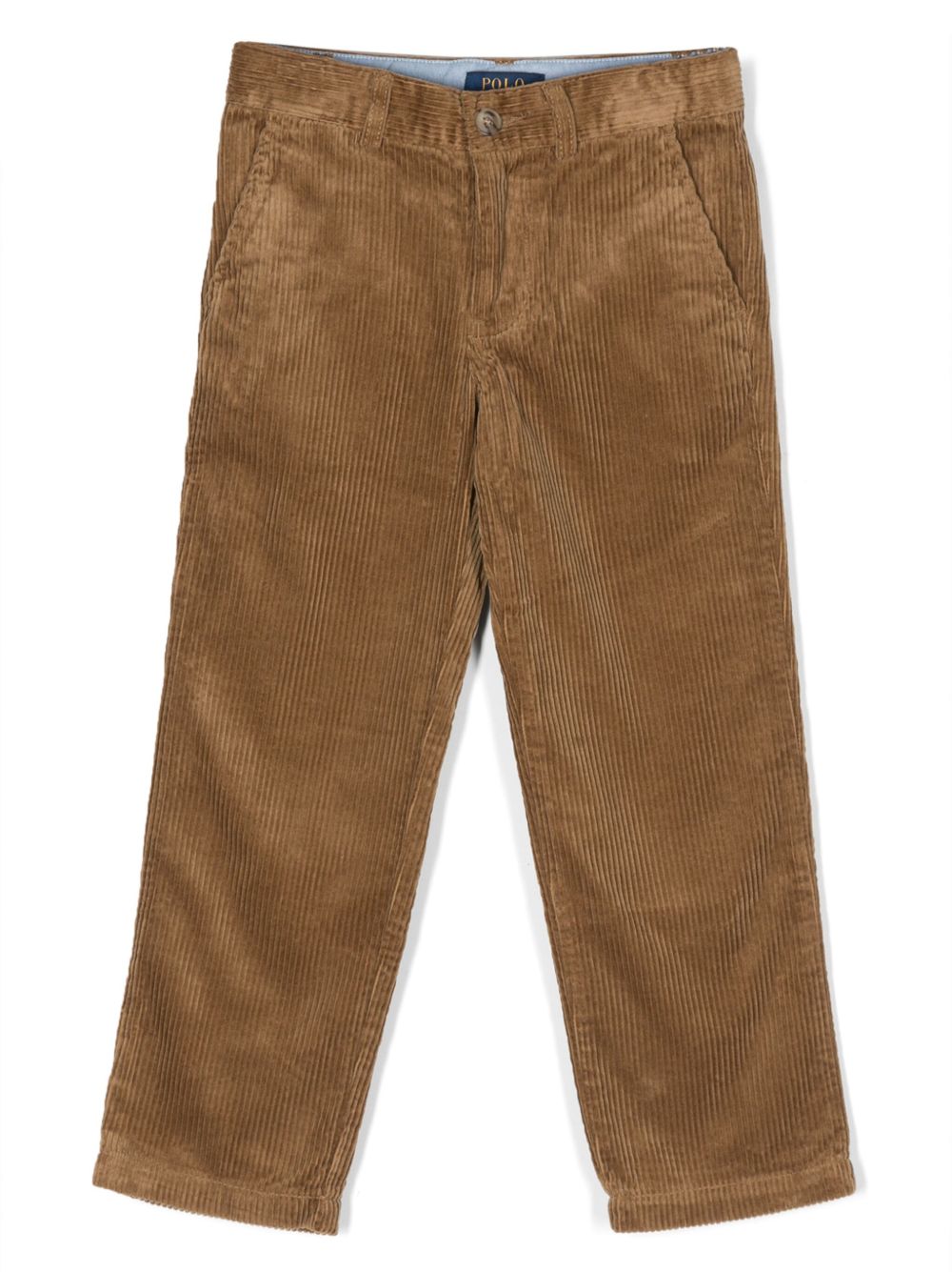 POLO RALPH LAUREN KIDS Bedford 灯芯绒棉长裤 - 褐色