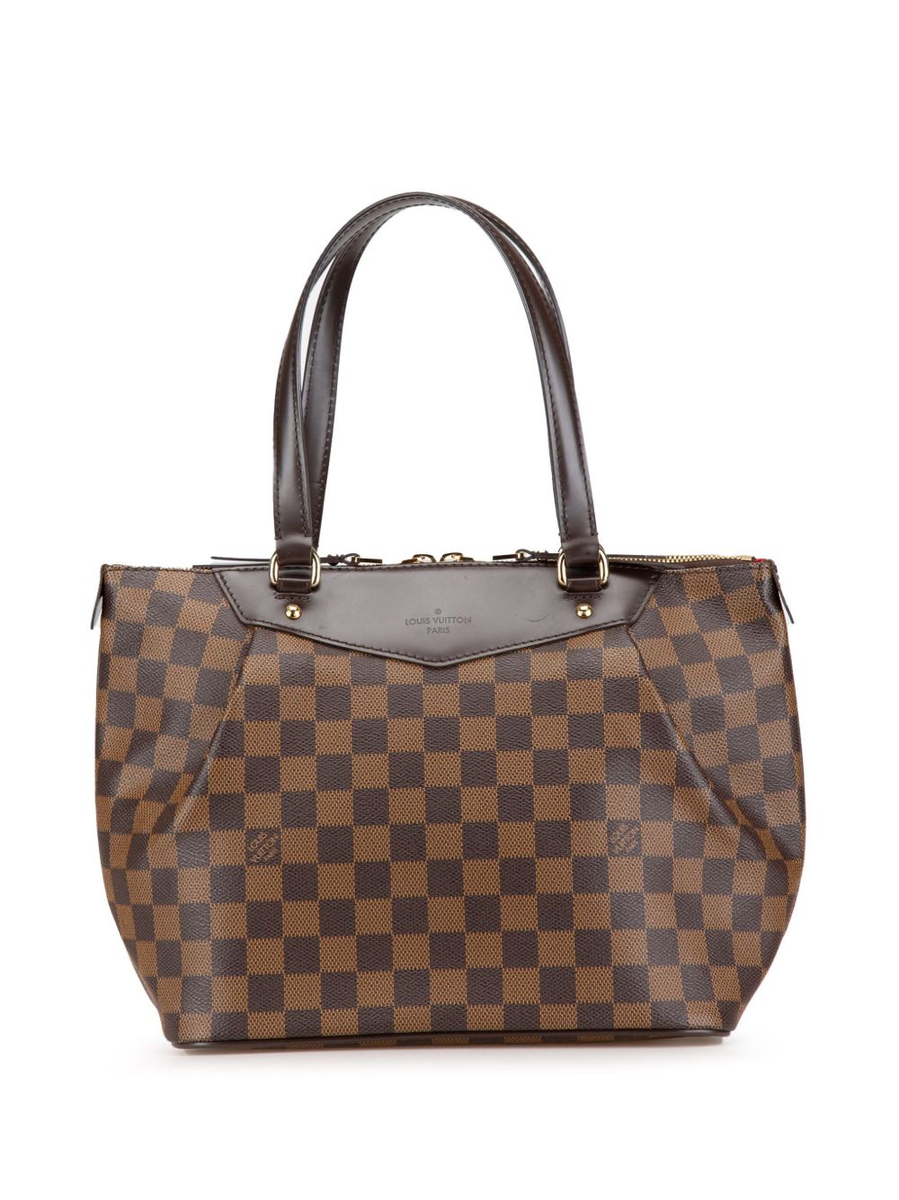 Louis Vuitton Pre-Owned 2012 Damier Ebene Westminster PM shoulder bag - 褐色