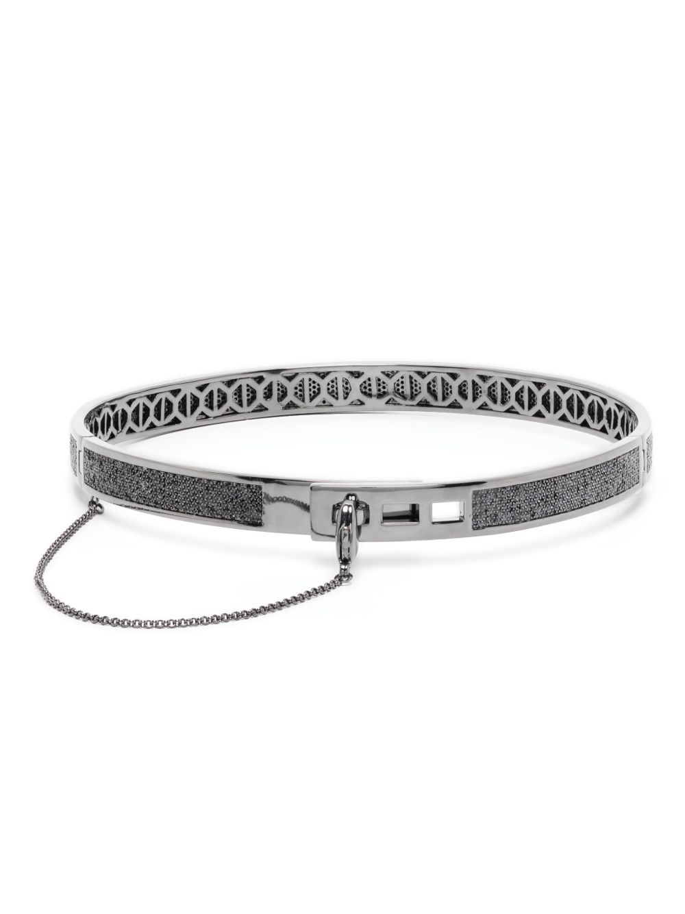 Eddie Borgo Pavé Safety Chain choker - 黑色