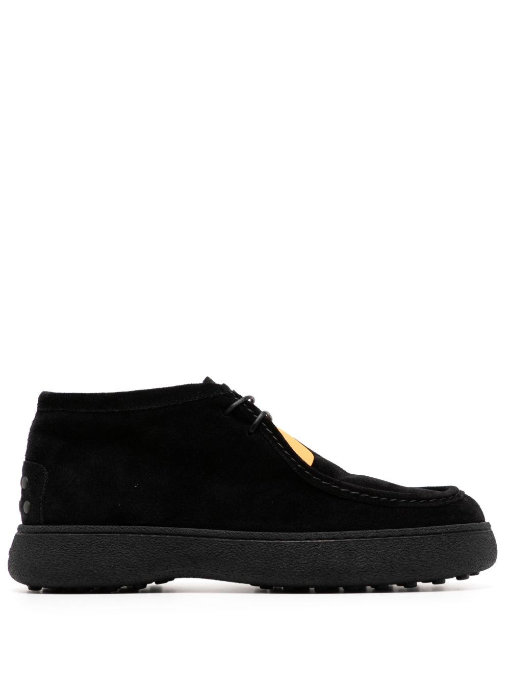 Tod's 及踝皮靴 - 黑色