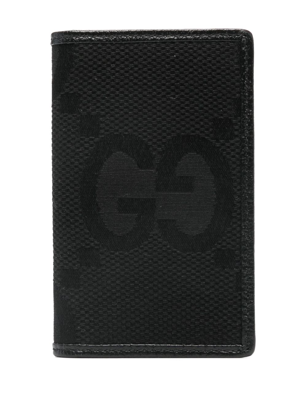 Gucci Jumbo GG 卡夹 - 黑色