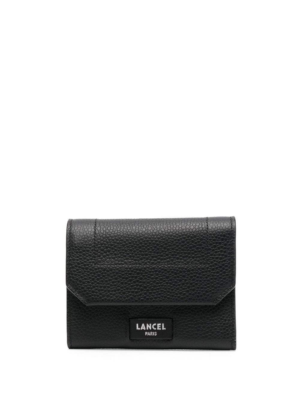 Lancel 标贴皮质钱包 - 黑色