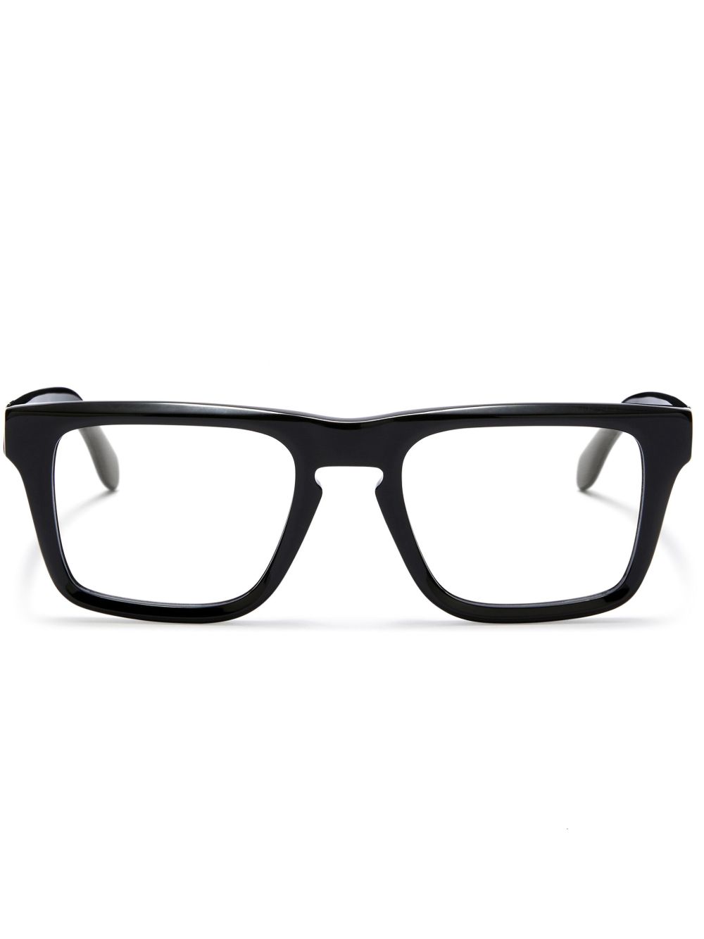 Palm Angels Eyewear logo标牌方框眼镜 - 黑色