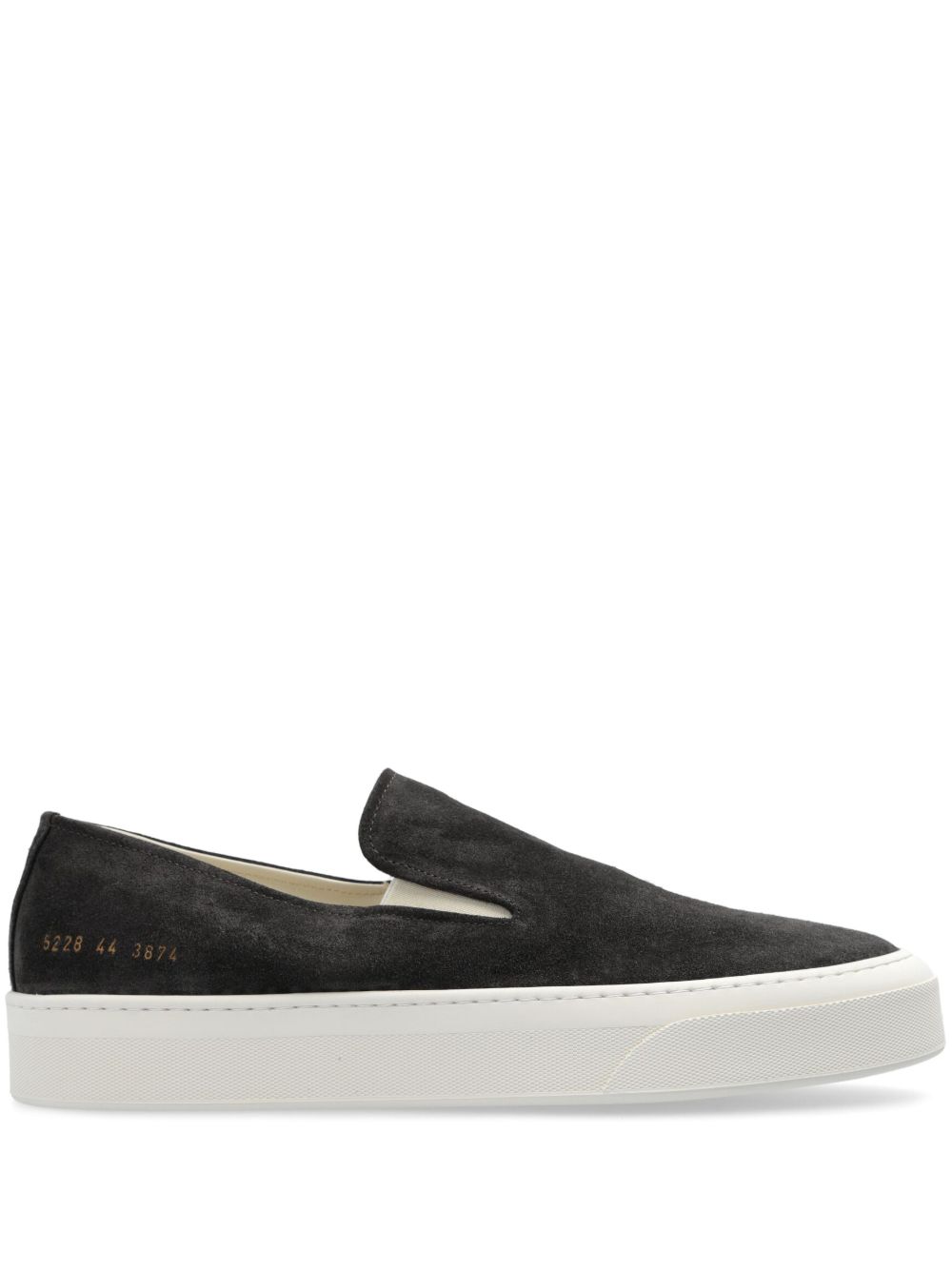 Common Projects 绒面皮套穿式运动鞋 - 灰色