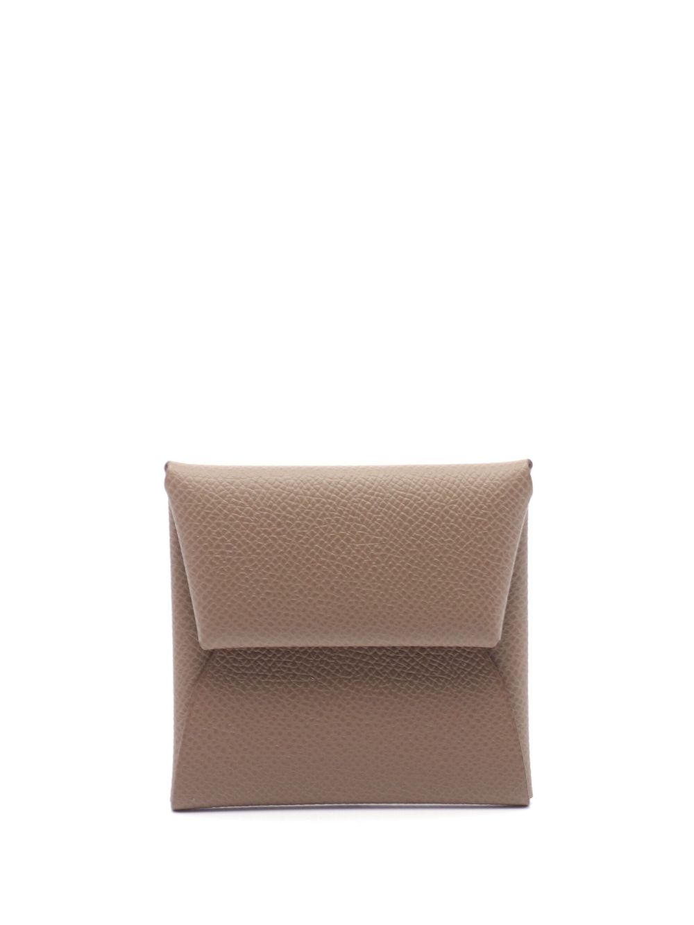 Hermès Pre-Owned Bastia 零钱包（2023年典藏款） - 褐色