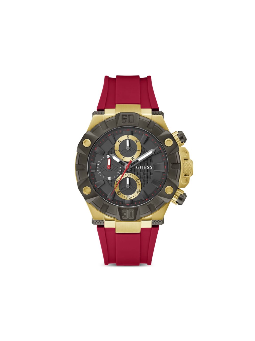 GUESS USA Ignite 46毫米腕表 - 黑色