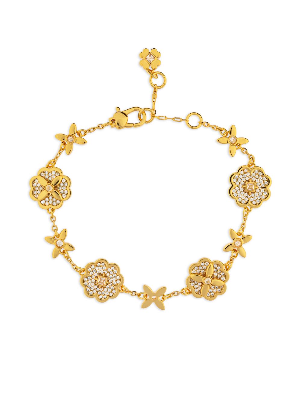 Kate Spade Heritage Bloom Line 手链 - 金色