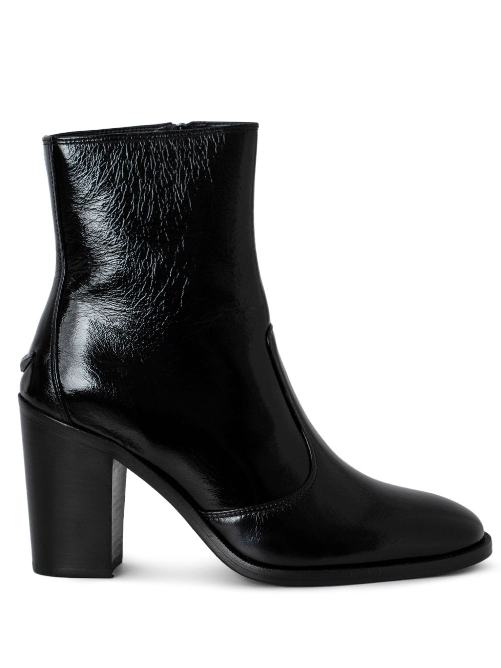 Zadig&Voltaire Preiser 高跟及踝皮靴 - 黑色