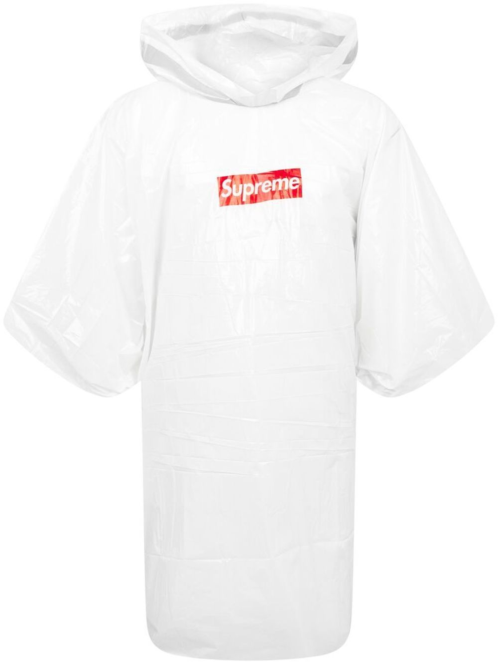 Supreme Ballpark logo印花斗篷 - 白色