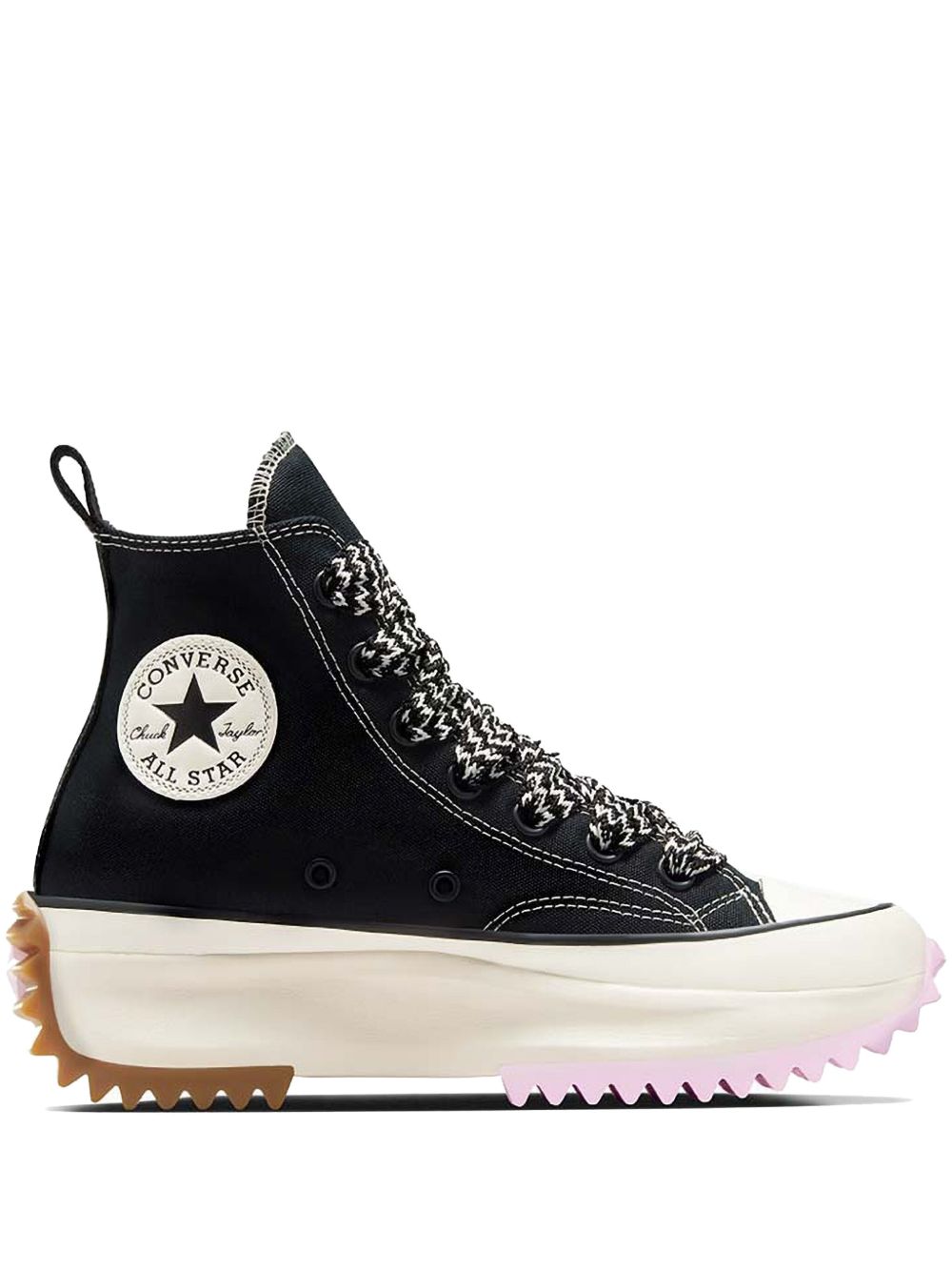 Converse Run Star Hike Hi 运动鞋 - 黑色