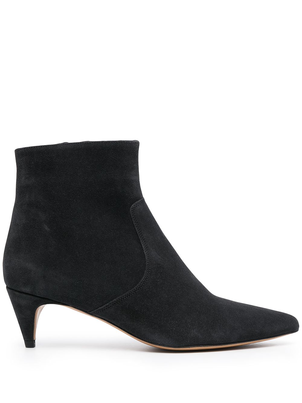 ISABEL MARANT 绒面皮及踝靴 - 黑色
