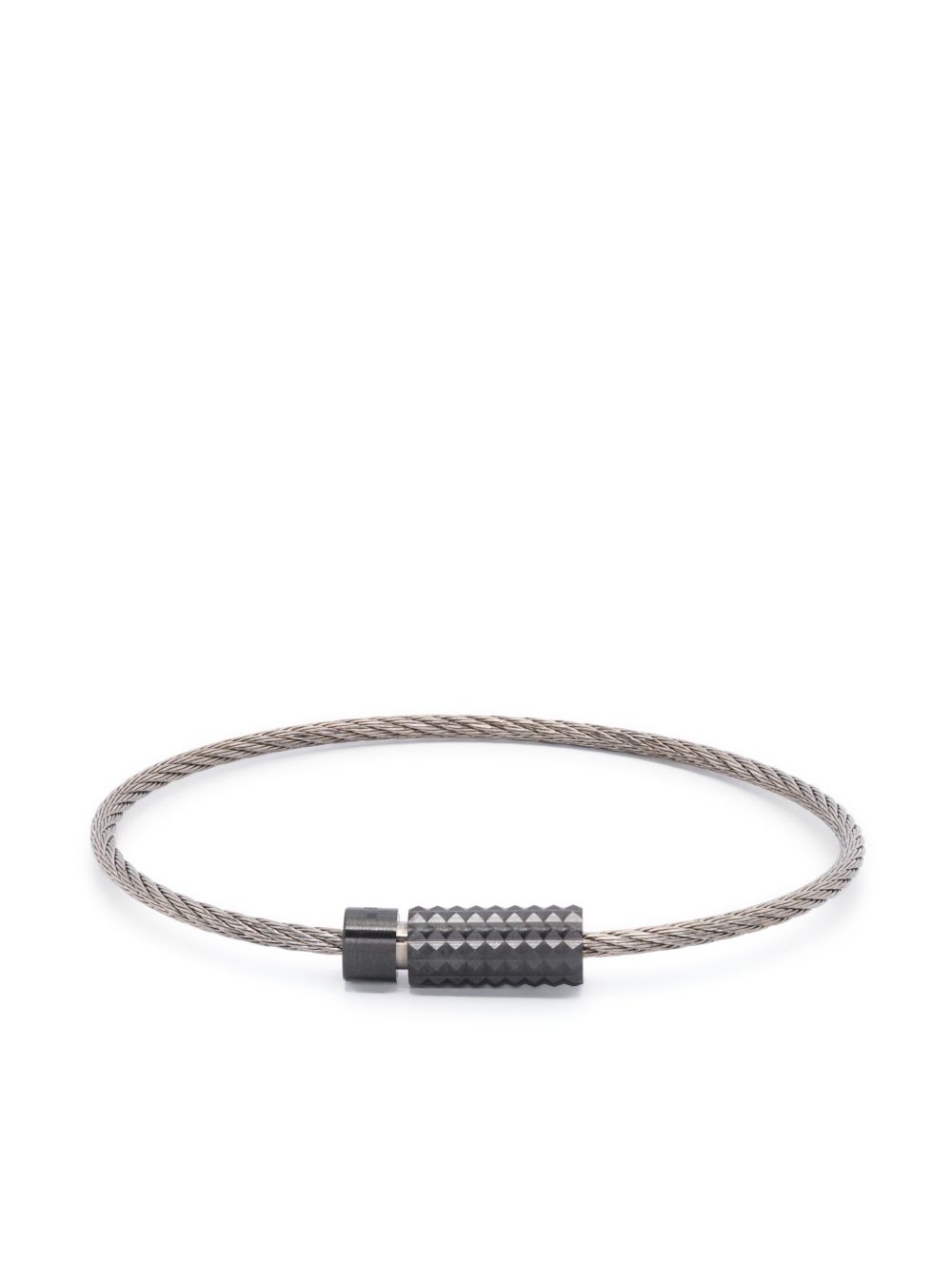Le Gramme cable-link chain bracelet - 银色