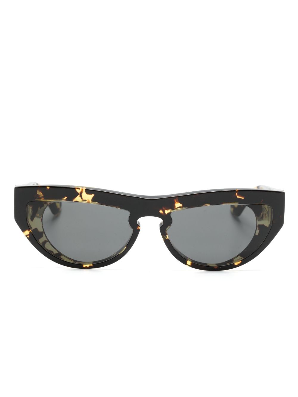 Burberry Eyewear 猫眼框太阳眼镜 - 褐色