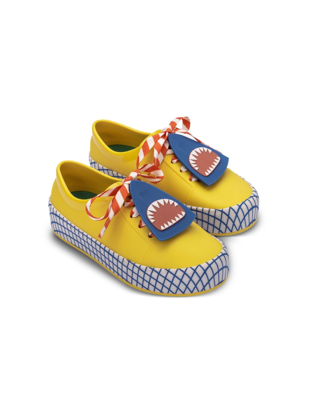 Mini Melissa Street Fabula 运动鞋 - 黄色