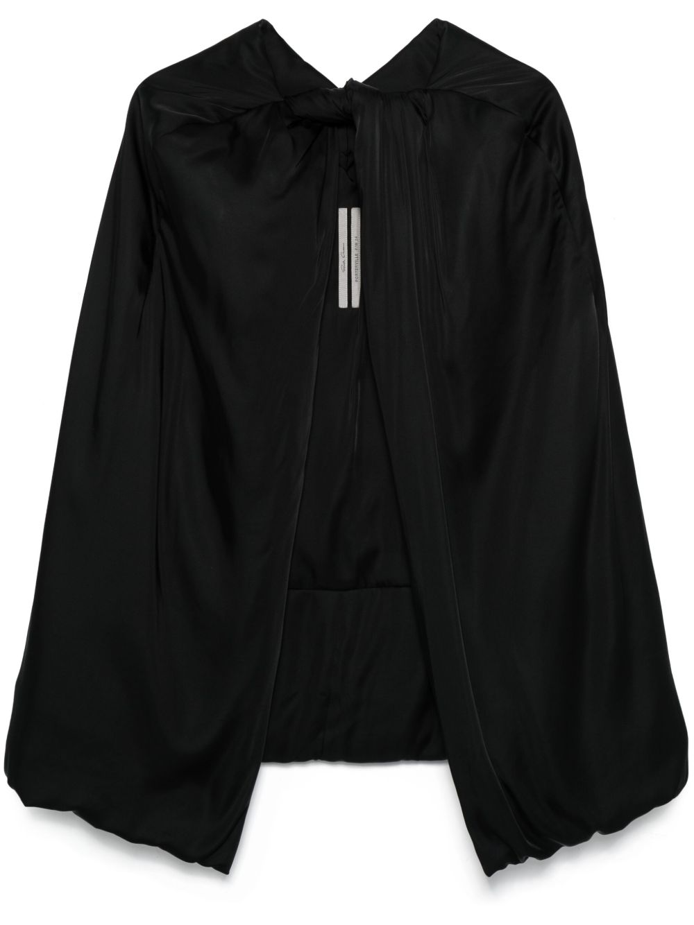 Rick Owens Masto 斗篷 - 黑色