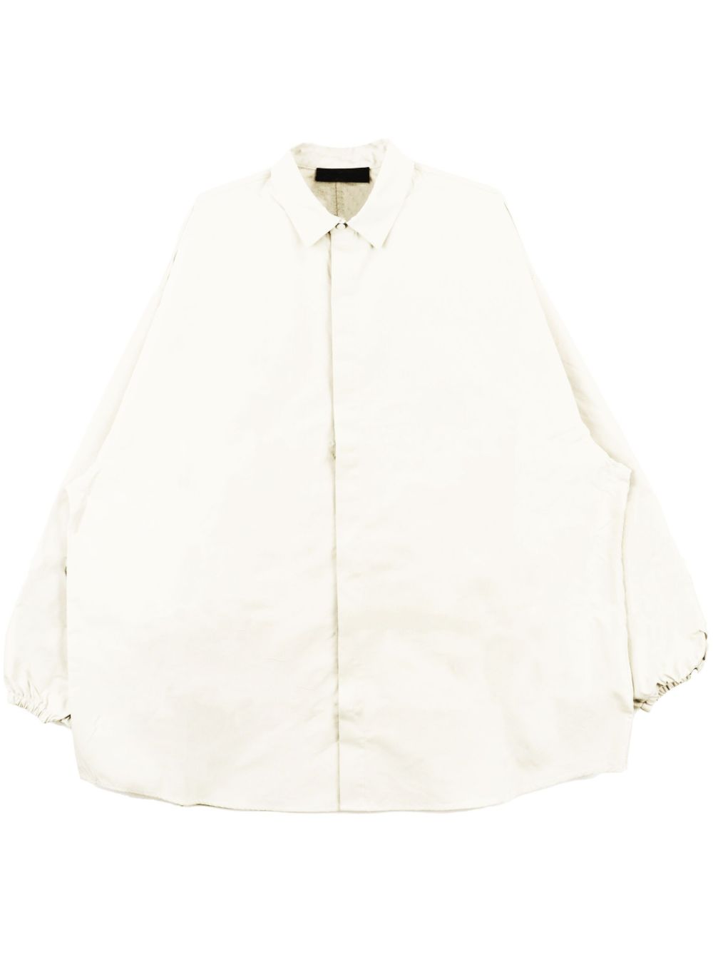 FEAR OF GOD ESSENTIALS 长袖棉混纺衬衫 - 白色