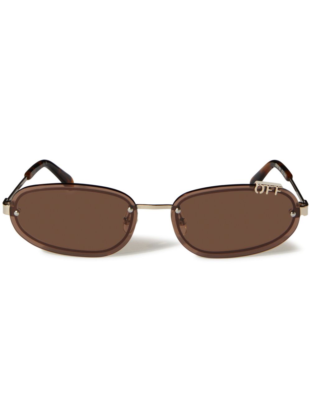 Off-White Eyewear Miami 太阳眼镜 - 金色