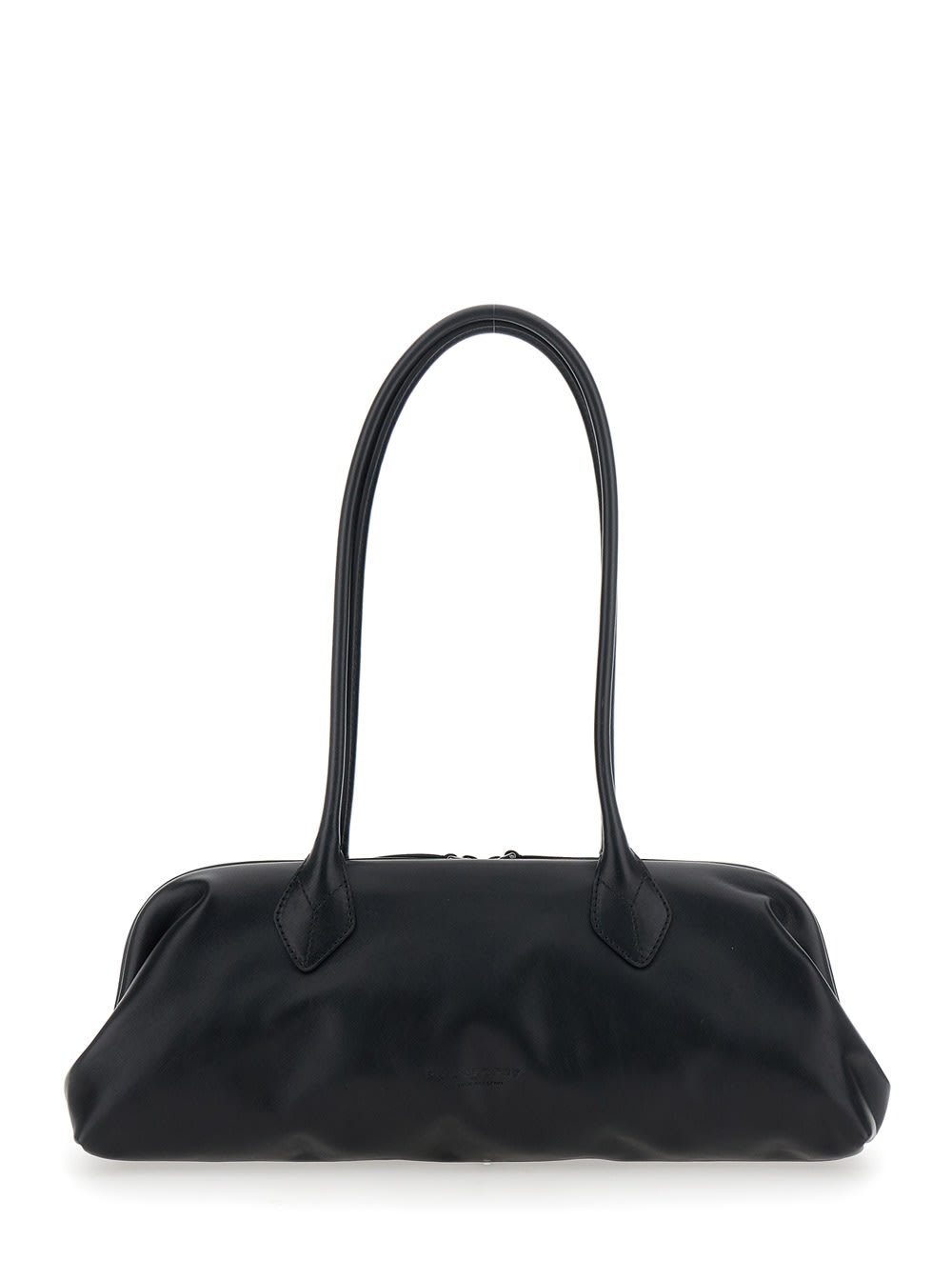 Philosophy di Lorenzo Serafini marla Black Shoulder Bag With Two Long Handles In Leather Woman