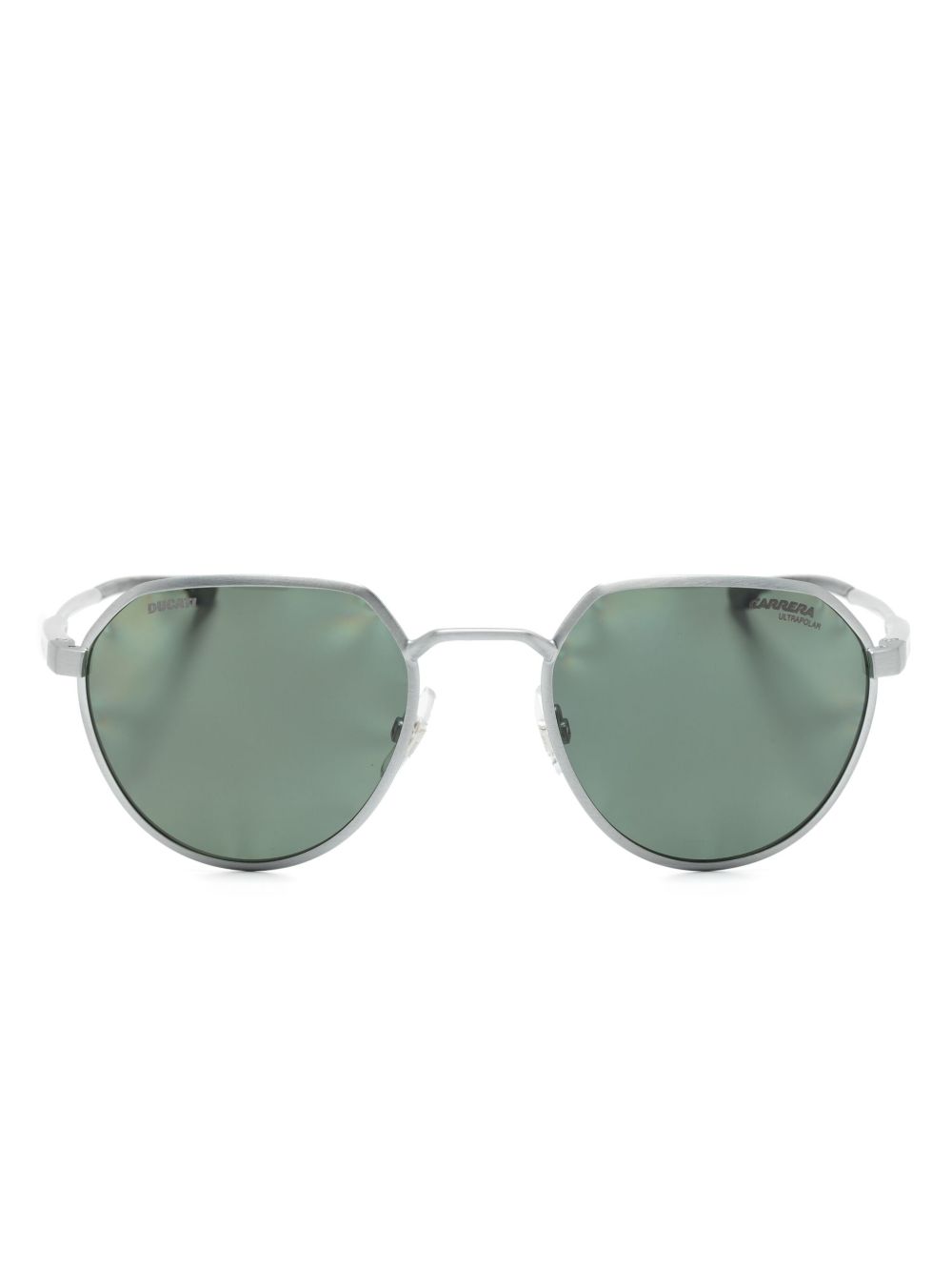 Carrera Carduc 036/S 几何镜框太阳眼镜 - 银色