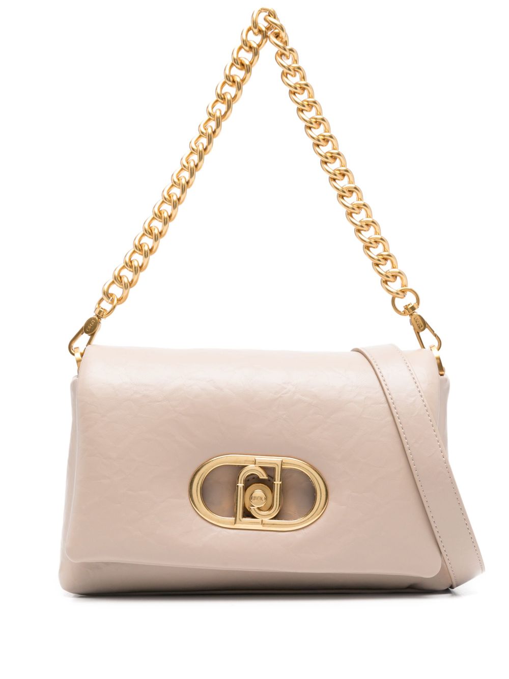 LIU JO logo-plaque cross body bag - 褐色