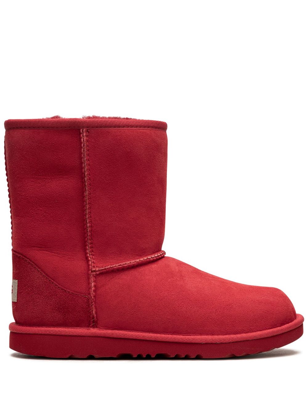 UGG Kids Classic II Red 短靴 - 红色